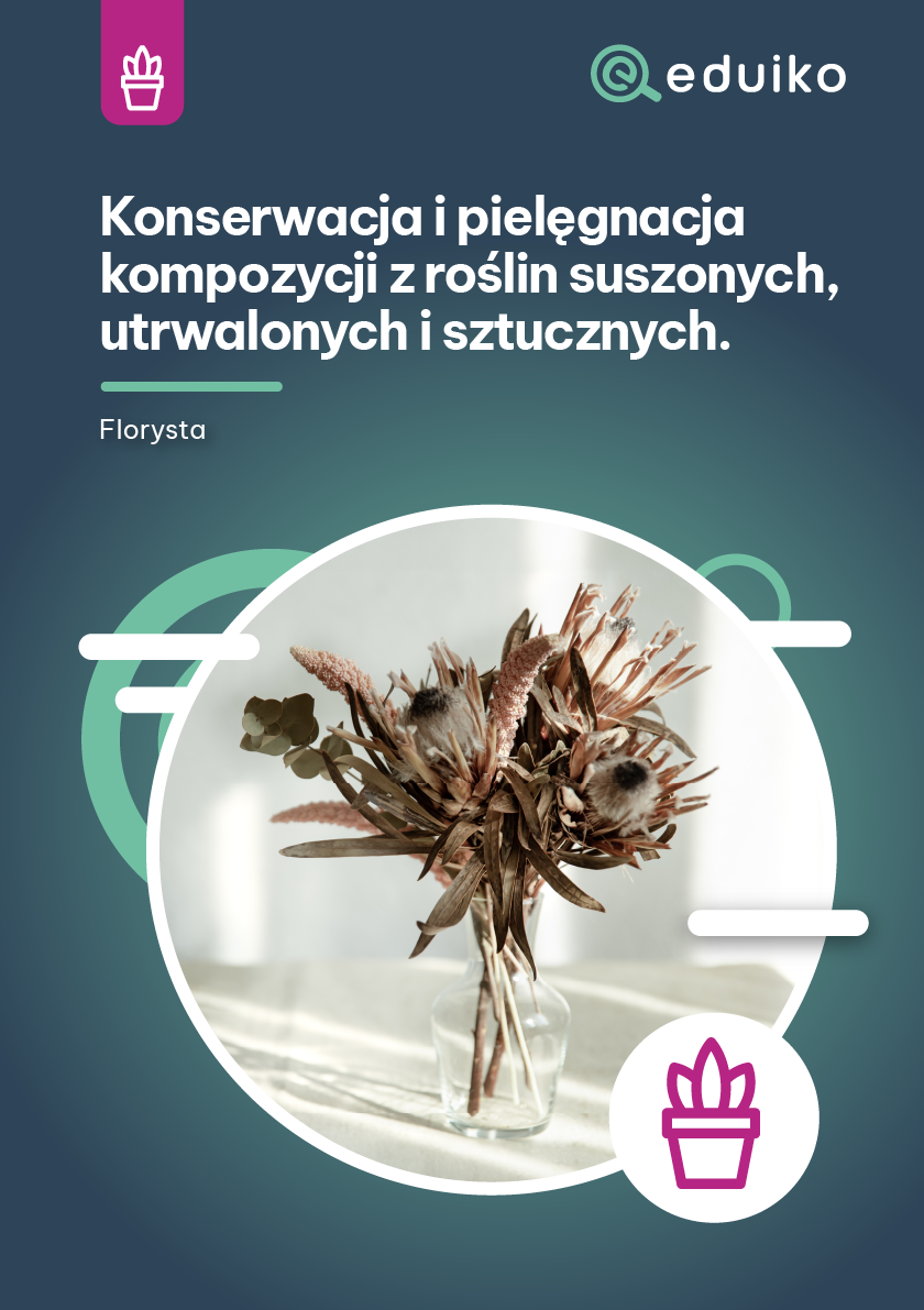 Konserwacja i pielęgnacja kompozycji z roślin suszonych, utwalonych i sztucznych e-book konserwacja i pielęgnacja kompozycji z roślin suszonych utwalonych i sztucznych