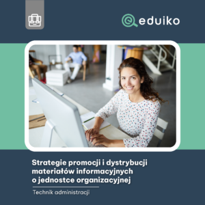 Strategie promocji i dystrybucji materiałów informacyjnych o jednostce organizacyjnej (audiobook)